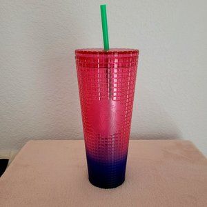 Venti Pink and Purple Starbucks Cold Cup